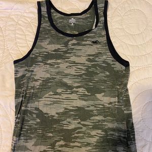 Hollister camo tank top
